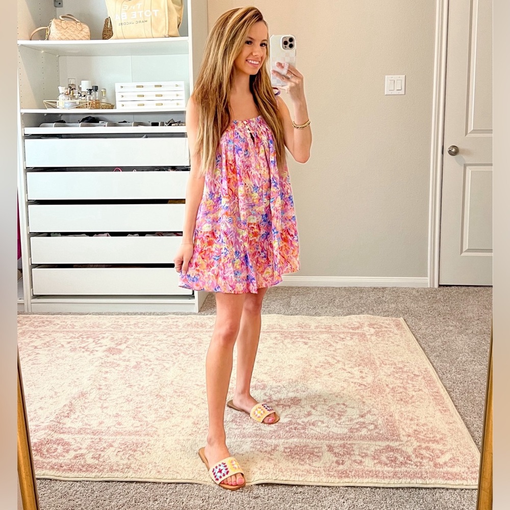 Printed romper